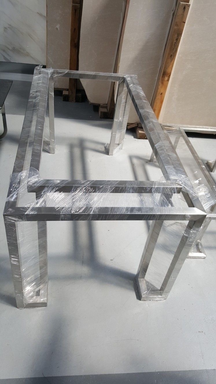 Chân bàn ăn inox bóng - ảnh 6